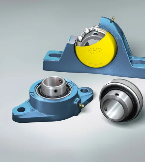 RHP Self-Lube housed bearings and inserts